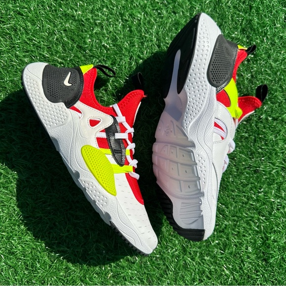 Nike Kids Red and White Athletic Shoes - Picture 7 of 12